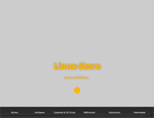 Tablet Screenshot of linux-store.at